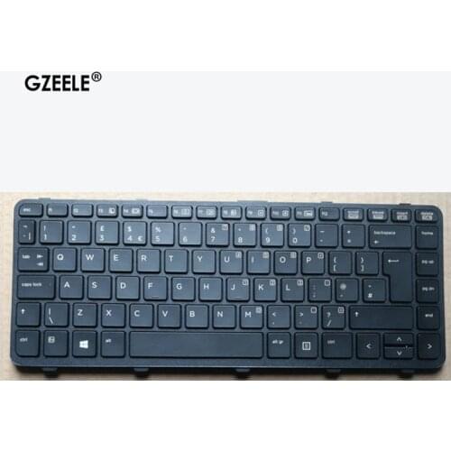New Laptop keyboard for HP ProBook 640 440 445 G1 G2 640 645 430 G2 UK black keyboard