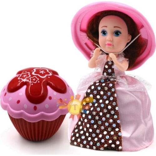 Surprise Cupcake Princess Doll Deformable Dolls Girl Beautiful Cute Birthday Present Mini Cake Doll Toys for Children