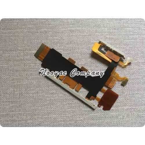 Switch on/off Ribbon For Xperia Z2 D6502 D6503 Power Button Flex Cable Volume Microphone Replacement Parts + tracking