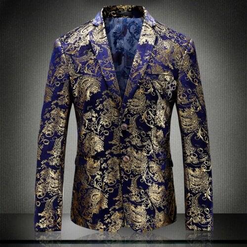 2021 Blazer Men Two Bottons Men Suit Tuxedo Blazer Slim Fit Suit Unique Plus Size 5xl Male Wedding Party Blazer Masculino