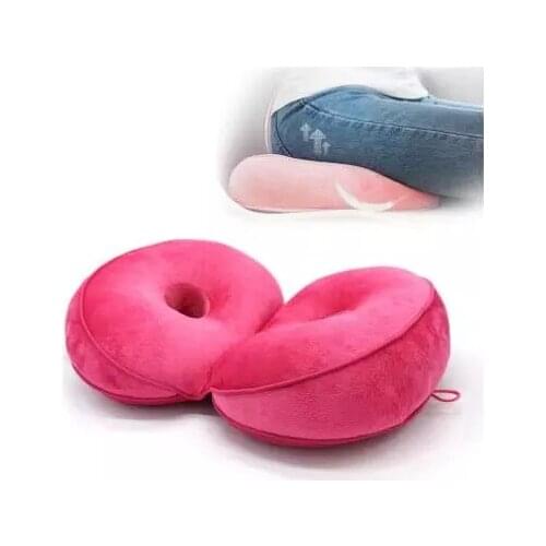 Multifunctional Dual Comfort Memory Foam Hip Lift Seat Cushions Pad Butt Latex Seat Cushion Massage Comfy for Home Office Car
