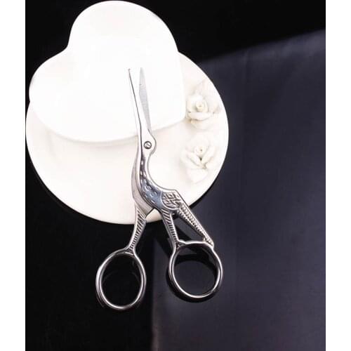 Prajna Retro Craft Scissors Vintage Gold Classic Handicraft Fabric Stitch Craft Tool Cheap Embroidery Scissor Sewing Tailor Mis