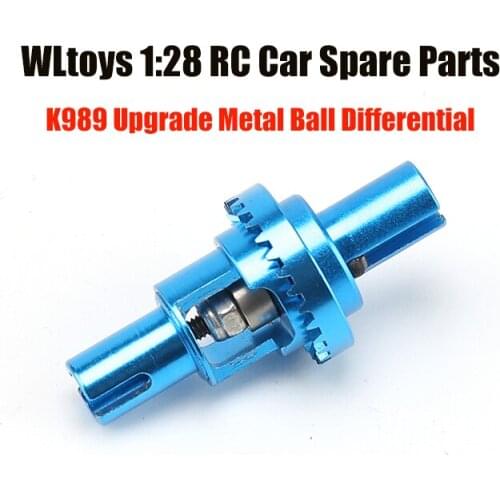 Wltoys RC Car Spare parts 1/28 Scale RC Car Parts K989-26 Upgrade Metal Differential mechanism for K969 K979 K989 K999