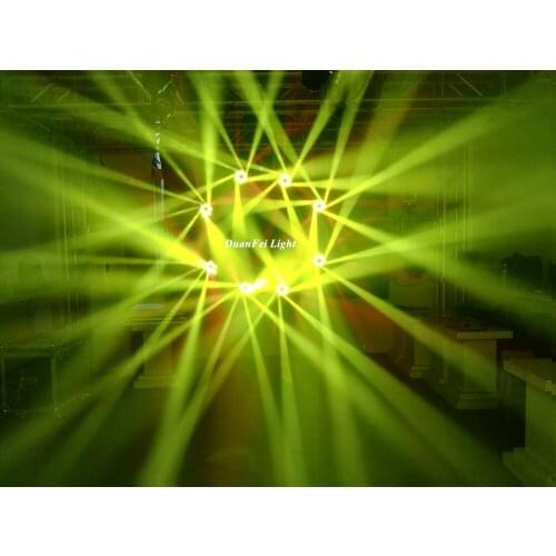 12lights Super Beam moving led stage lights color changed led moving head 6x25w beam lyre dj moving head