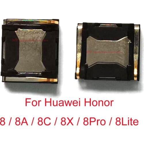 2 PCS New Earpiece Earphone Top Speaker Ear Sound Receiver Flex Cable For Huawei Honor 8 8a 8c 8x 8pro 8lite Pro Lite Spare Part