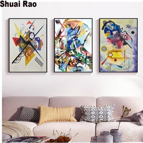 Diamond embroidery 3 Pieces,5d diy diamond painting full square round drill mosaic diamonds Vintage Abstract art Multi Panel