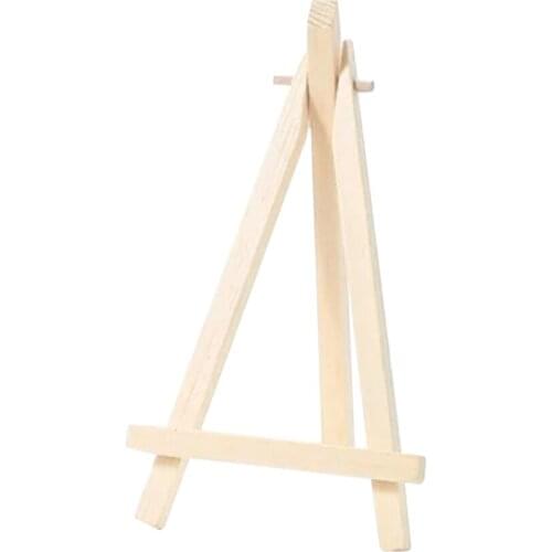 Solid wood folding mini desktop small easel Childrens wooden desktop display stand Sketch painting small oil painting stand