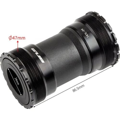 T47L-24 Fit Bottom Brackets Thread lock ceramic MTB Mountain Bike Road Bicycle For Parts 24mm Crankset chainset