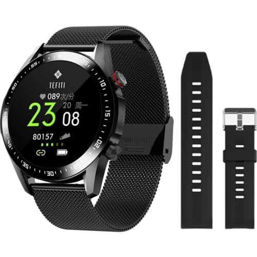 Best Smart Watch Men E12 Answer Call Custom Dial Full Touch Screen Waterproof Smartwatch For Android IOS Sports Fitness Tracker