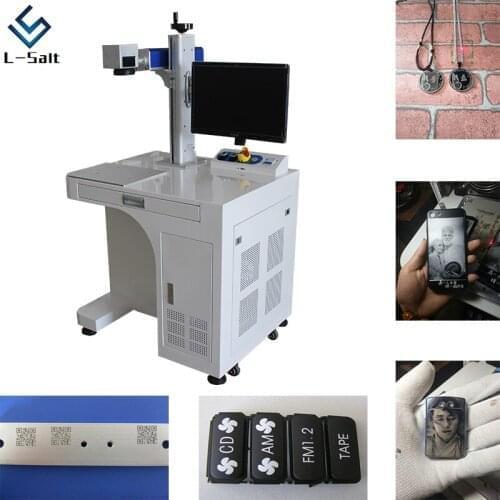Metal marking machine Laser marking/engraving machine with raycus laser source