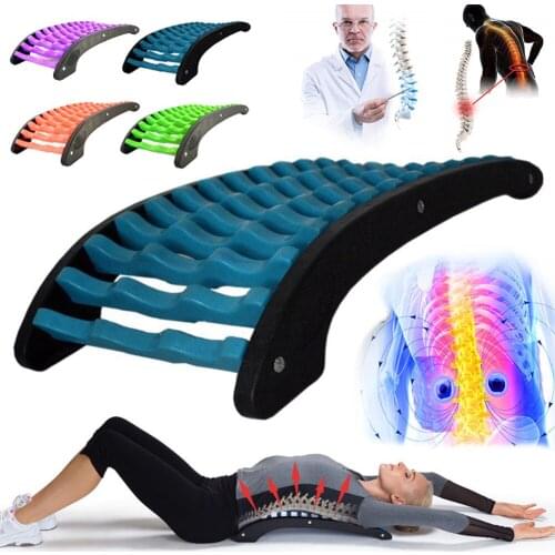 Support Pain Relief Lumbar Support Stretcher Massager for Home Office Car SALE Back Stretcher Lower and Upper Back
