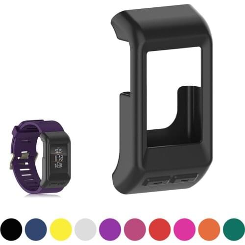 EiEuuk Soft Silicone Sleeve Fitness Band Cover Protective Case for Garmin Vivoactive HR GPS Smart Watch