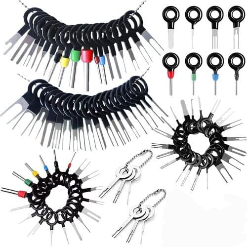 Car Terminal Removal Electrical Wiring Crimp Connector Pin Extractor Kit Car Electrico Repair Hand Tools Stylus Wire Crimp Pin