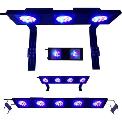 Dimmable Coral Light Led Aquarium Lights 165W Marine Aquarium Light Dimmer Plant Grow Lamp Saltwater Freshwater Fish Tank