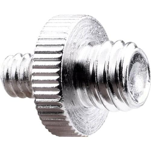 Durable Quick Loading Plate Screw for Light Stand Tripod 1/4 3/8 Inch Aluminium Alloy Conversion Screw Sport Camera Accessories