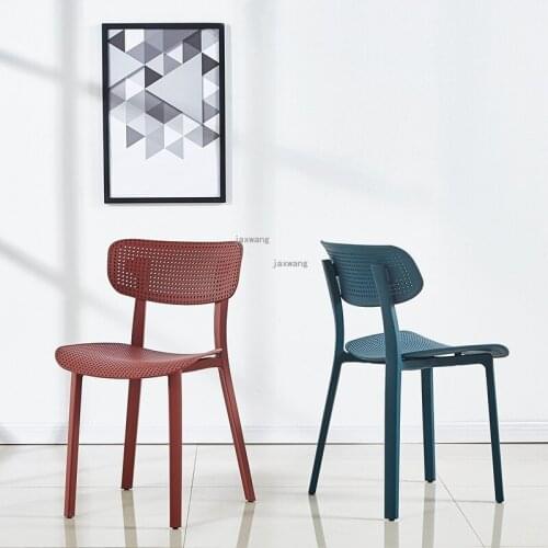 Simple And Stylish Leisure Chair Home Restaurant Dining Chair Hollow Outdoor Reception Office Meeting Outdoor Discussion