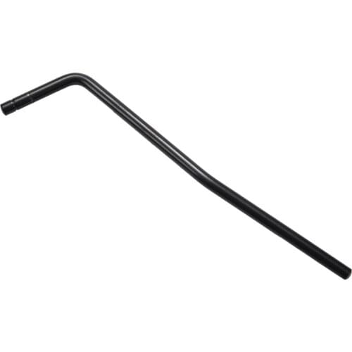 Direct Insertion Style Electric Guitar Tremolo Arm Whammy Bar - Chrome - Black / Insert Part Diameter 6mm