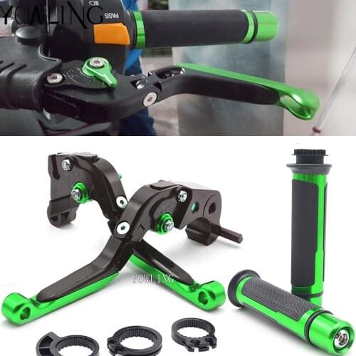 For Kawasaki Z900 Z 900 2017 2018 Motorbike Adjustable Folding Extendable Motorcycle Brake Clutch Levers handle bar hand grips