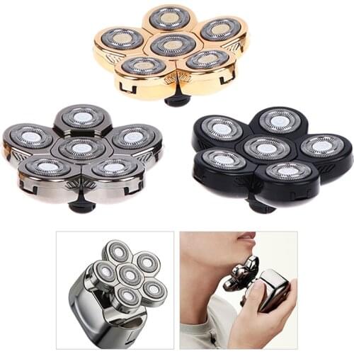 1PCS 6 Floating Replacement Blades Head Shaver Men Electric Shaver Replacement Heads