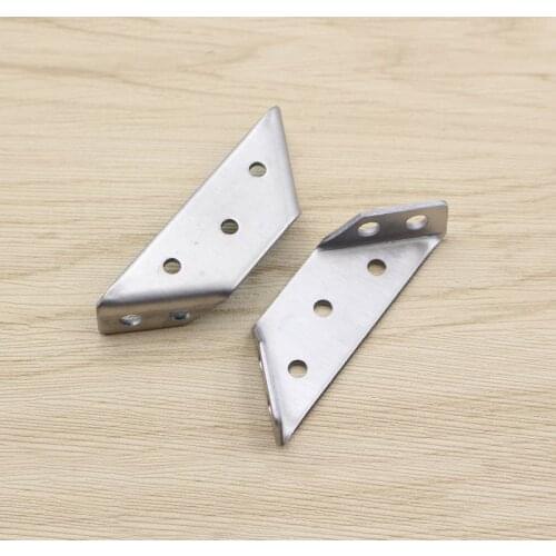 Stainless steel universal angle code multifunctional three-sided fixed iron support frame fixed inverted angle code bracket