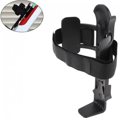 Bicycle Water Bottle with Hook and Loop Fasteners Belt Holder Bracket Rack Cage forCycling Mountain Road Bike Bicycle Adjustable