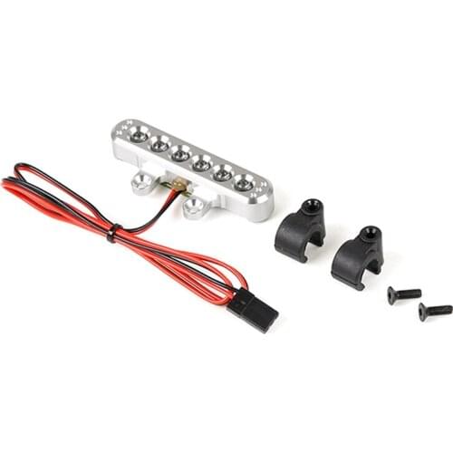 For Baja CNC LED Taillight Light Rear Lamp for 1/5 HPI ROVAN KM Baja 5B Rc Car Upgrade Parts