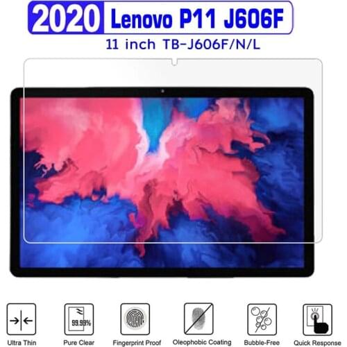 Tempered Glass Screen Protector For Lenovo Tab P11 TB-J606F/N/L 2020 Tablet Protective Film for Lenovo P11 Xiaoxi Pad 11 inch