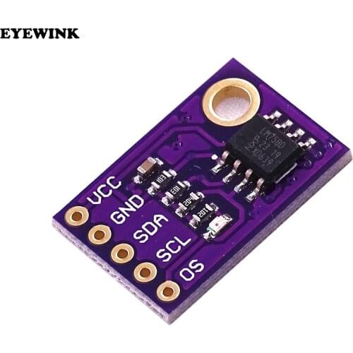 10PCS/LOT LM75A Temperature Sensor High-speed I2C Interface Development Board Module