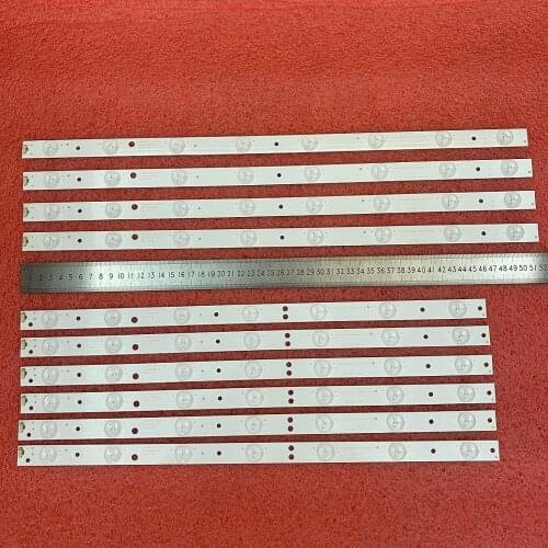 5set=50pcs LED Backlight strip for JVC LT-48C540 LSC480HJ01-8 LED48U3300 LE48M33S D48MF7000 LED48D7 LED48D8-ZC14-01