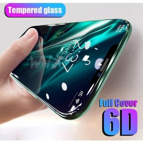 6D Tempered Glass for Oneplus 9 9R 8T 7 7T 6T 5T Screen Protector Full Cover Glass For Oneplus Nord 10 100 1+7t 1+8t