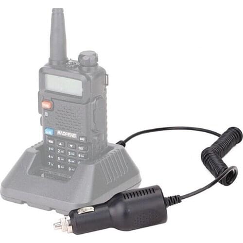 Baofeng Walkie Talkie Battery Charger Car Cable For Baofeng UV-5R UV-82 UV-S9 UV-XR UV-9R Plus Two Way Radio