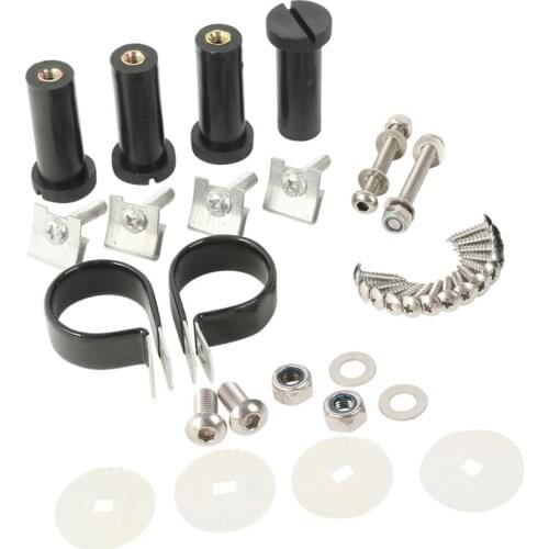 Motorcycle Lower Vented Fairing Mounting Kit For Harley Electra Glide Road King Street Glide FLHX FLH 1983-2013