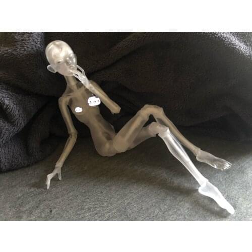 BJD DOLL 1/4 Russian sister city doll birthday gift high quality transparent doll dolly model nude Free shipping