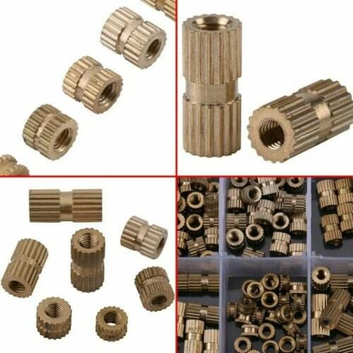 Brass Nut Threaded 150pcs Set Heat Insert Plastic For 3D Printing Metal