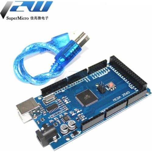 MEGA2560 MEGA 2560 R3 ATmega2560-16AU, improved version CH340G AVR, USB development board, MEGA2560 for Arduino