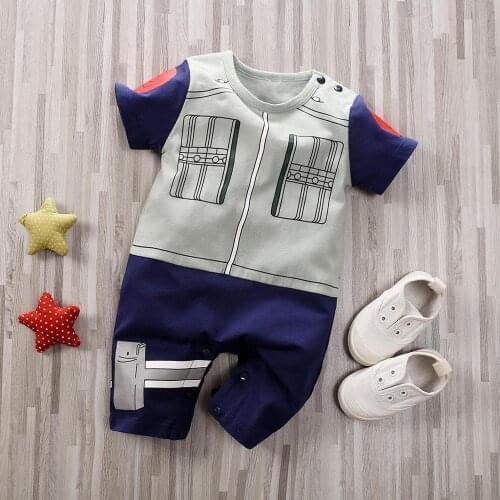 Anime New born Baby Boy Clothes Newborn Romper Cotton Infant Jumpsuit Pajamas Baby Onesies Clothing Things Costume Outfits