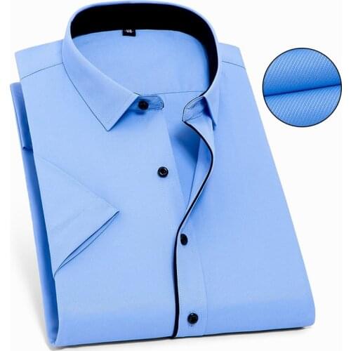 FAISIENS Large Size Men Big Shirt Long Sleeve 8XL 10XL autumn Office Dress Shirts Formal 7XL 9XL 11XL 12XL 14XL Shirts Business