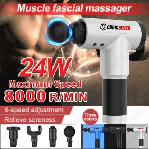 High Power Massage Gun Muscle Relaxation Massager Vibration Fascial Gun Fitness Decompose Lactic Acid Relief Pain Relax Body