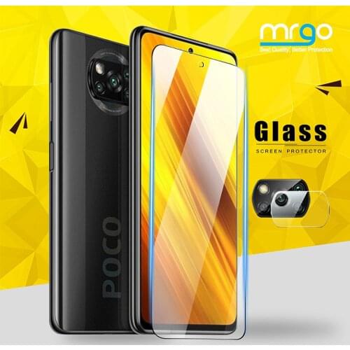 Tempered Glass for Poco X3 Nfc M3 for Xiaomi Poco X3 Pro Glass Gt F3 Screen Protector Little X3 Pro Glass Movie for Poco F3 F1