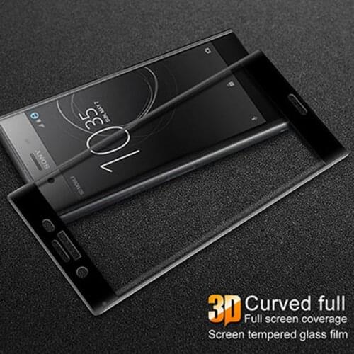Full Cover Curved Tempered Glass For Sony Xperia XZ Screen Protector protective film For Sony Xperia XZS glass