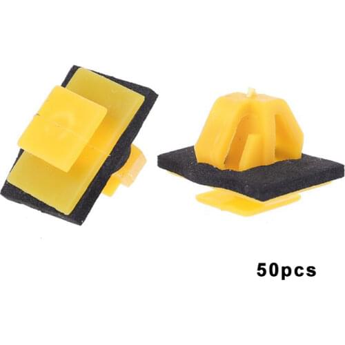 50 Pcs Door Guard Plate Clip For Hyundai Elantra Tucson Cerato Sportage Seahorse 090E
