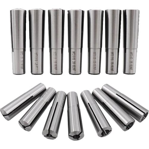 1Sets Imperial Thread 3/8-16UNF MT2 Morse Tapper Collet Morse Precision Spring Collet Clamping Tool For CNC Machine Milling