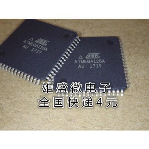 100% Original New In Stock ATMEGA128A-AU TQFP64