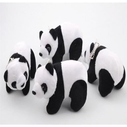 2Sizes, Panda Toy , Animal Stuffed Key chain Gift Plush Doll