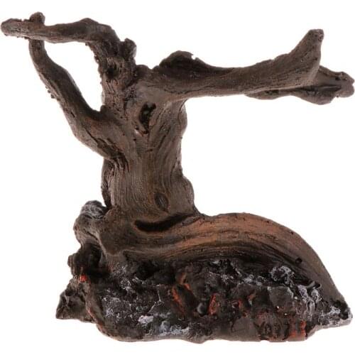 Aquarium Aquarium Dead Wood Wooden Artificial Resin Fish Tank Decoration Ornaments Plant Landscape Tree Reptile Case Stump Root