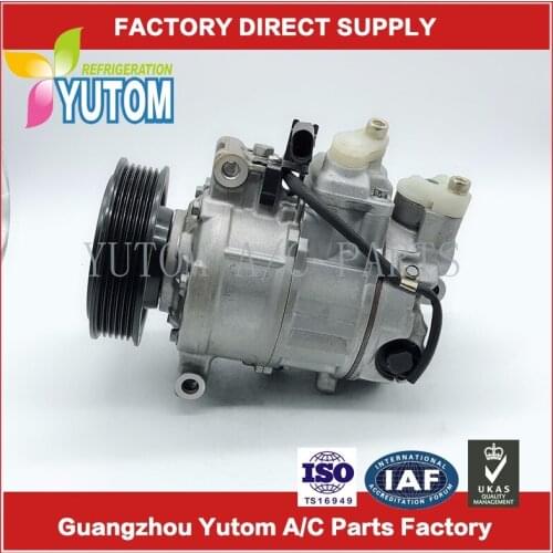 6SEU14C Auto AC Compressor For Audi A4-1.8TFSI-2.0TFSI-2.7TDI-2.0TDI/A5-3.0 TDI/Q5-3.0 TDI 8K0260805J8 8K0260805F 447180-7723