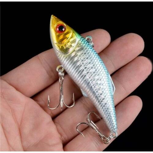 Diving Depth0.3-1M Anti-Corrosion Plastic Fishing Bait 8cm/11.8g Artificial VIB Wobblers Freshwater Fishing Lure Hard Bait