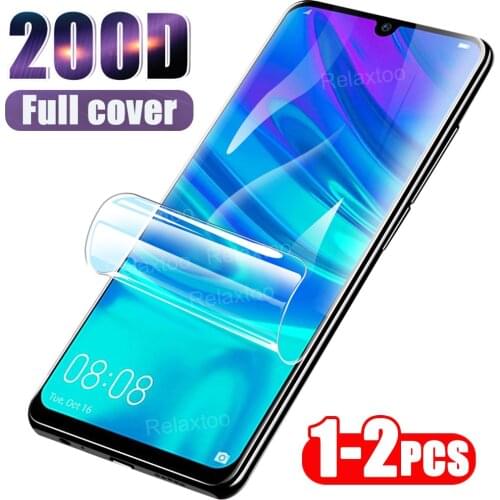 1-2Pcs Hydrogel Film For Huawei P Smart 2019 Screen Protector For Huawei P Smart Plus P Smart Pro 2019 P Smart Z Film Not Glass