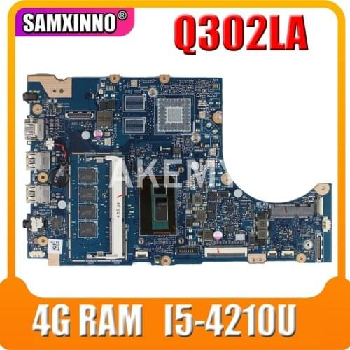 TP300LA motherboard I5-4210CPU mainboard For ASUS TP300 TP300L TP300LA TP300LAB TP300LJ Q302L Q302LA Laptop motherboard