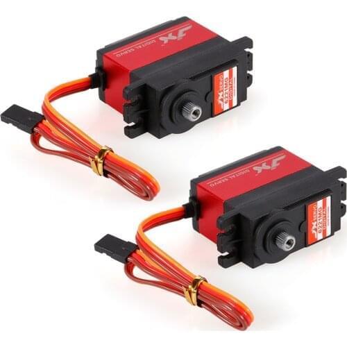 2pcs JX PDI-6221MG Metal Gear Digital Servo 20kg Torque Aluminums Case for 1:10 1:8 RC car BUGGY TRUCK